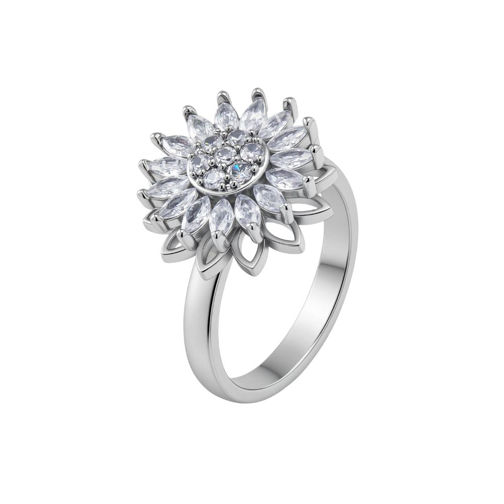 Sunflower Spinner Ring